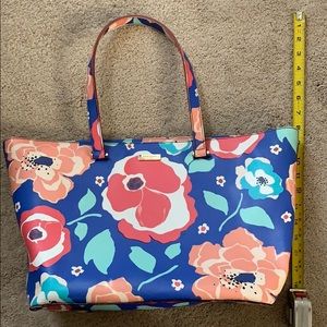 Large Floral Kate Spade Bag